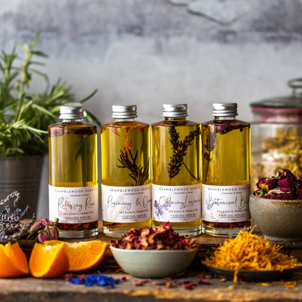 Relaxing Rose Natural Bath Oil
