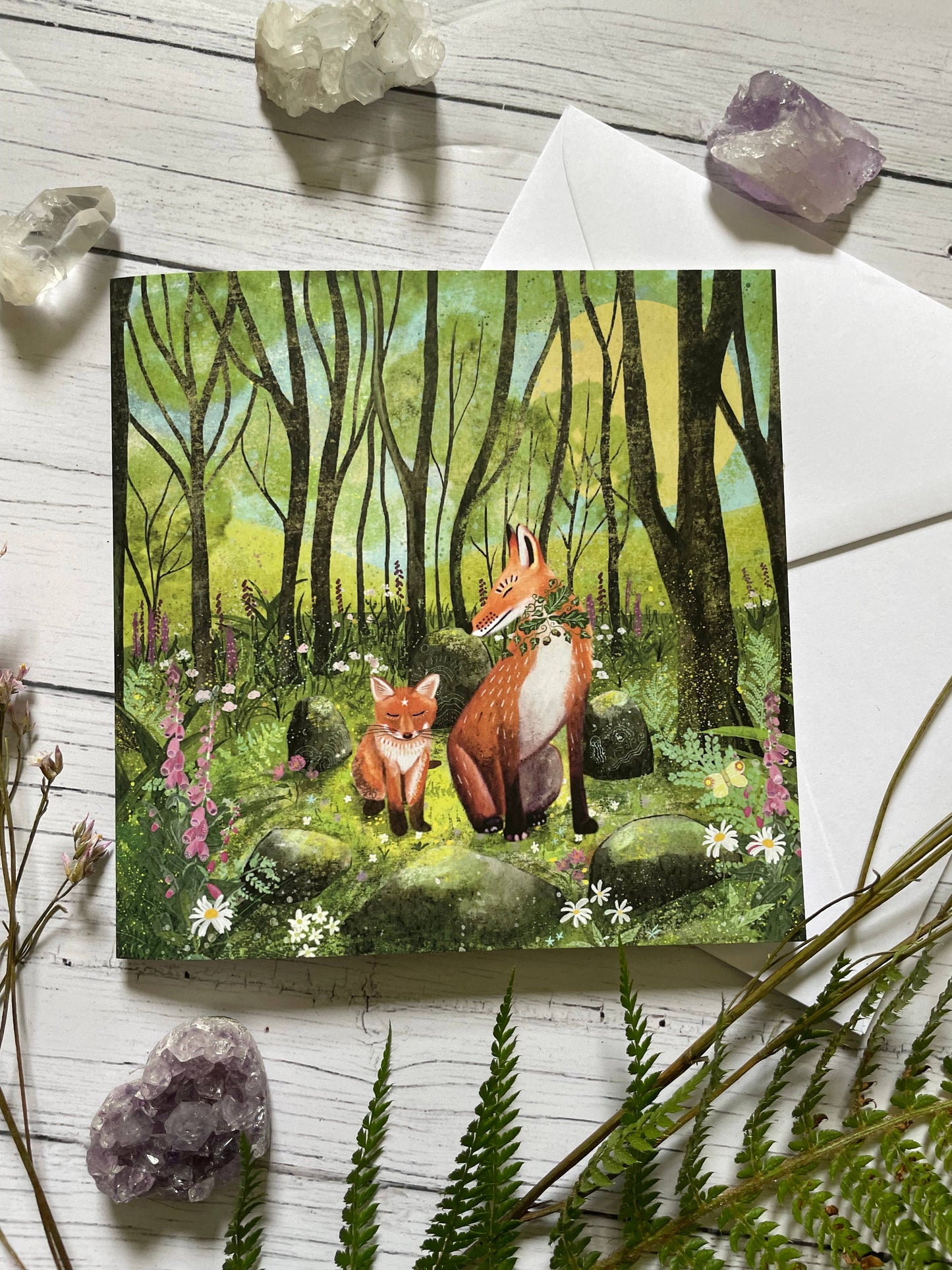 Fox forest card