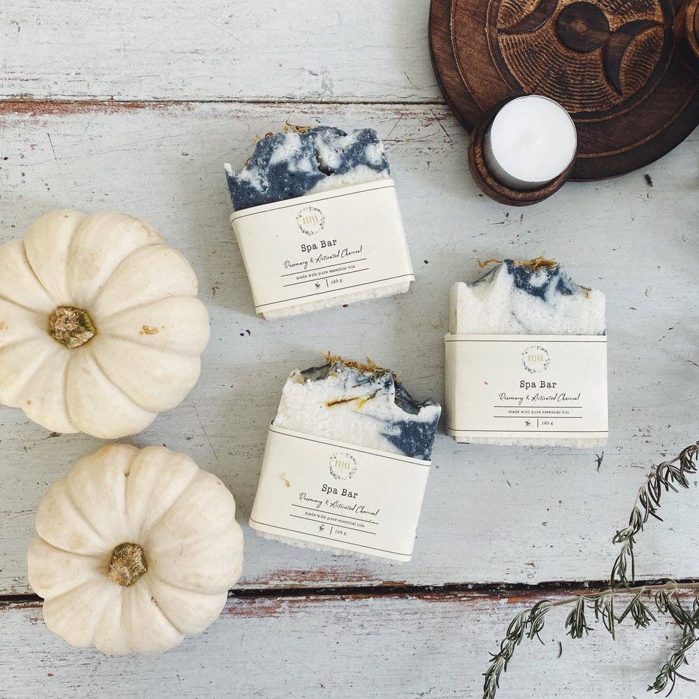 Rosemary & Activated Charcoal Spa Bar