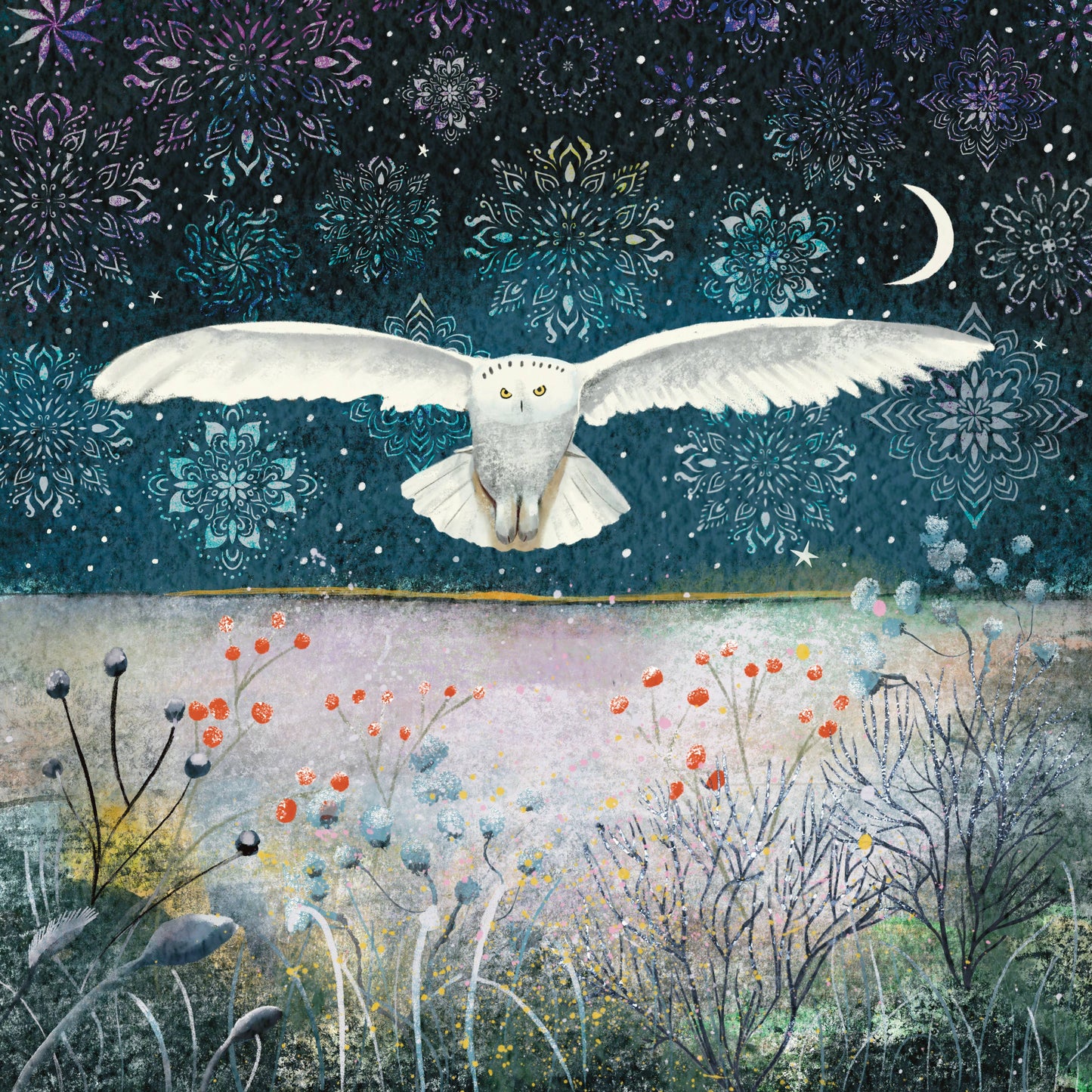 Angel owl card