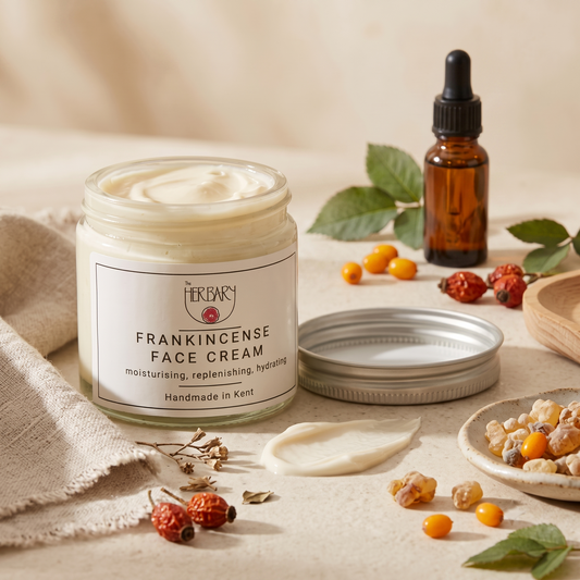 Frankincense Face Cream with Sea Buckthorn & Rosehip Oil