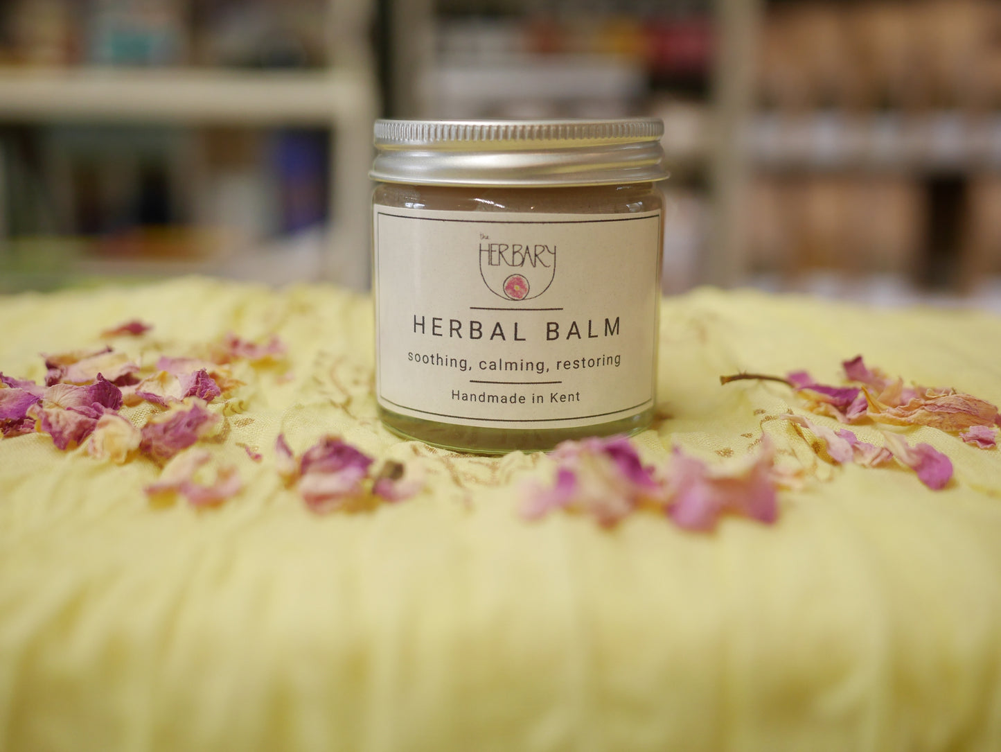 Herbal Healing Balm with Calendula, Comfrey & St John's Wort
