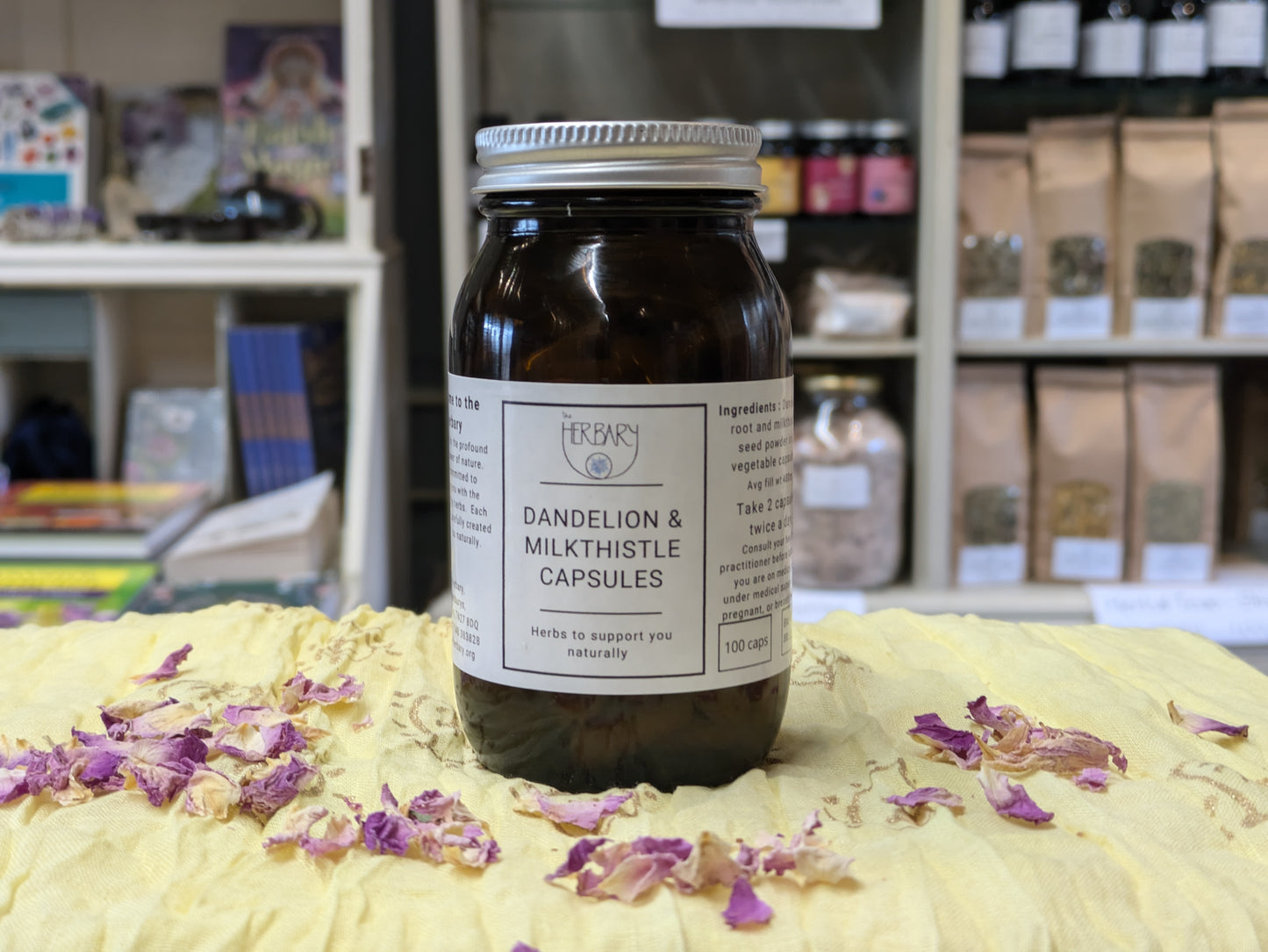 Dandelion and Milkthistle Capsules x 100