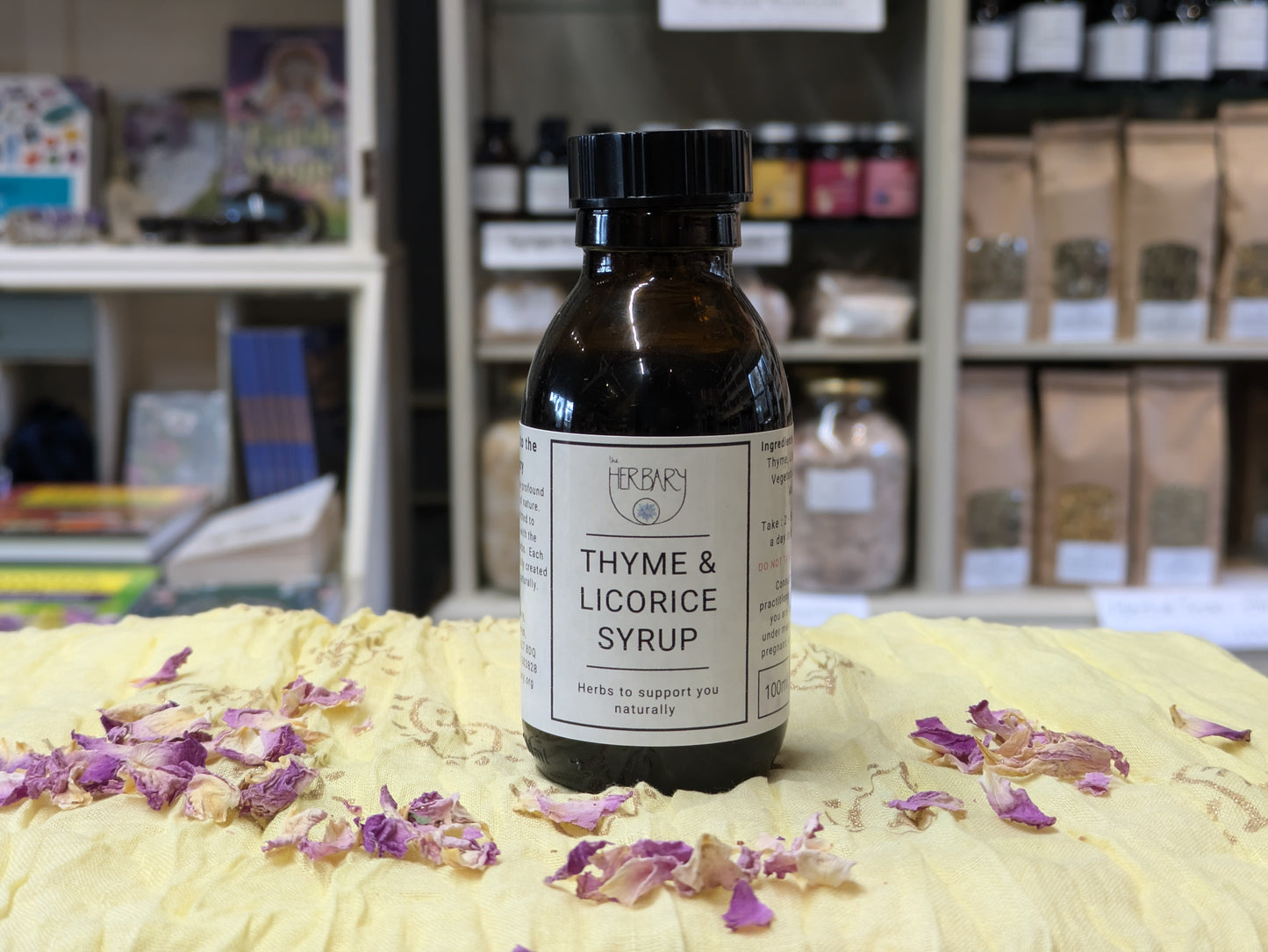 Thyme and Liquorice Syrup 100ml