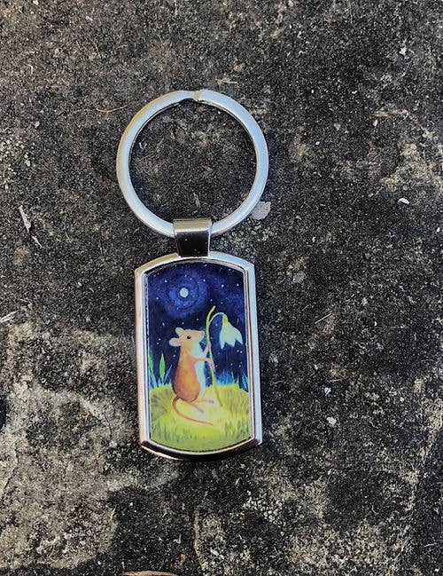 Wilfred Mouse Keyring