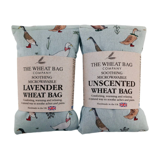 Wellie Boot Ducks Cotton Wheat Bag product image from The Herbary