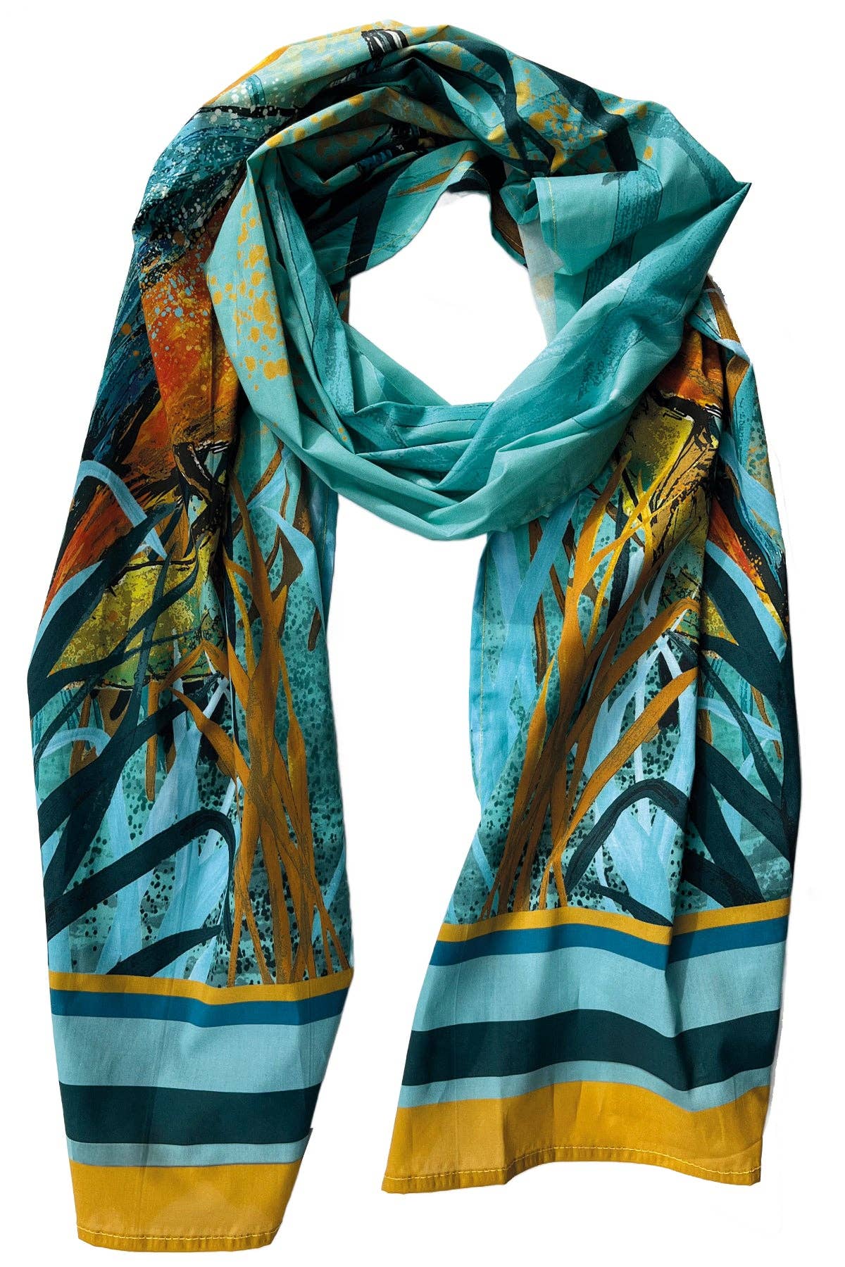 Scarf - Kingfisher