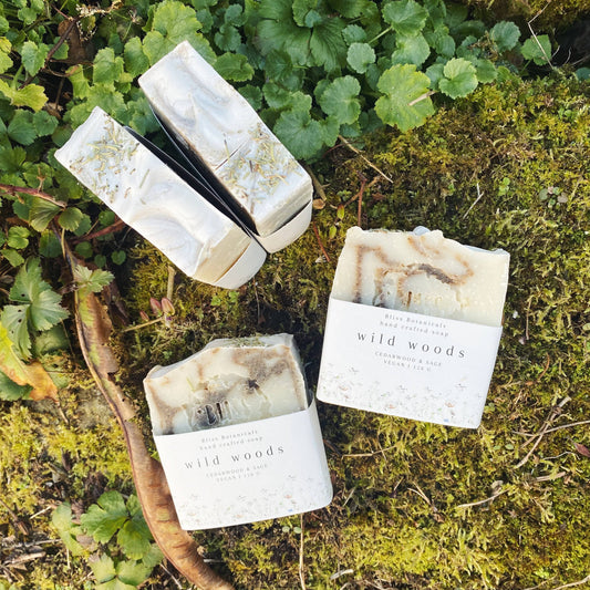 Wild Woods Soap - Cedarwood & Sage product image from The Herbary