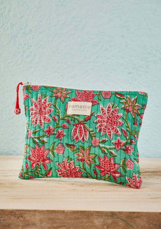 Sanganeri Block Print Pouch