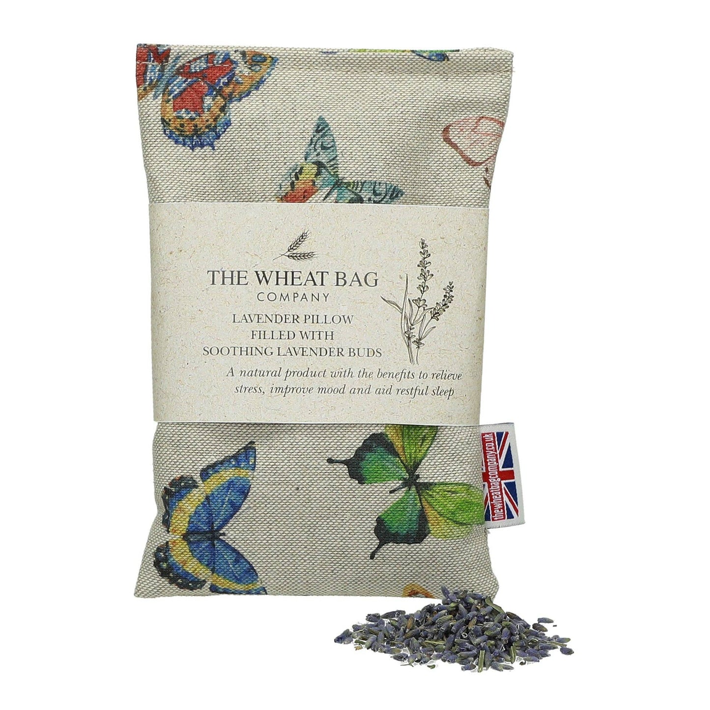 Lavender Pillow - Exotic Butterfly