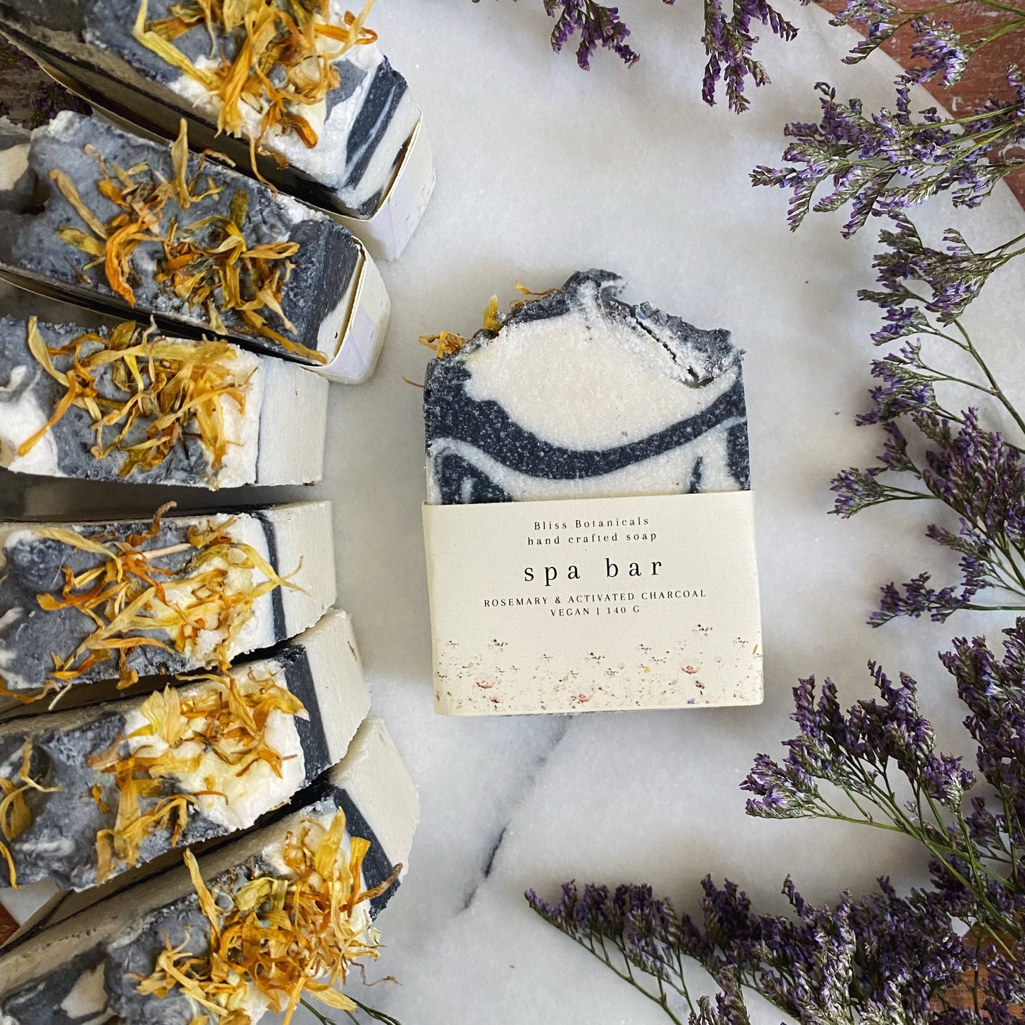 Rosemary & Activated Charcoal Spa Bar