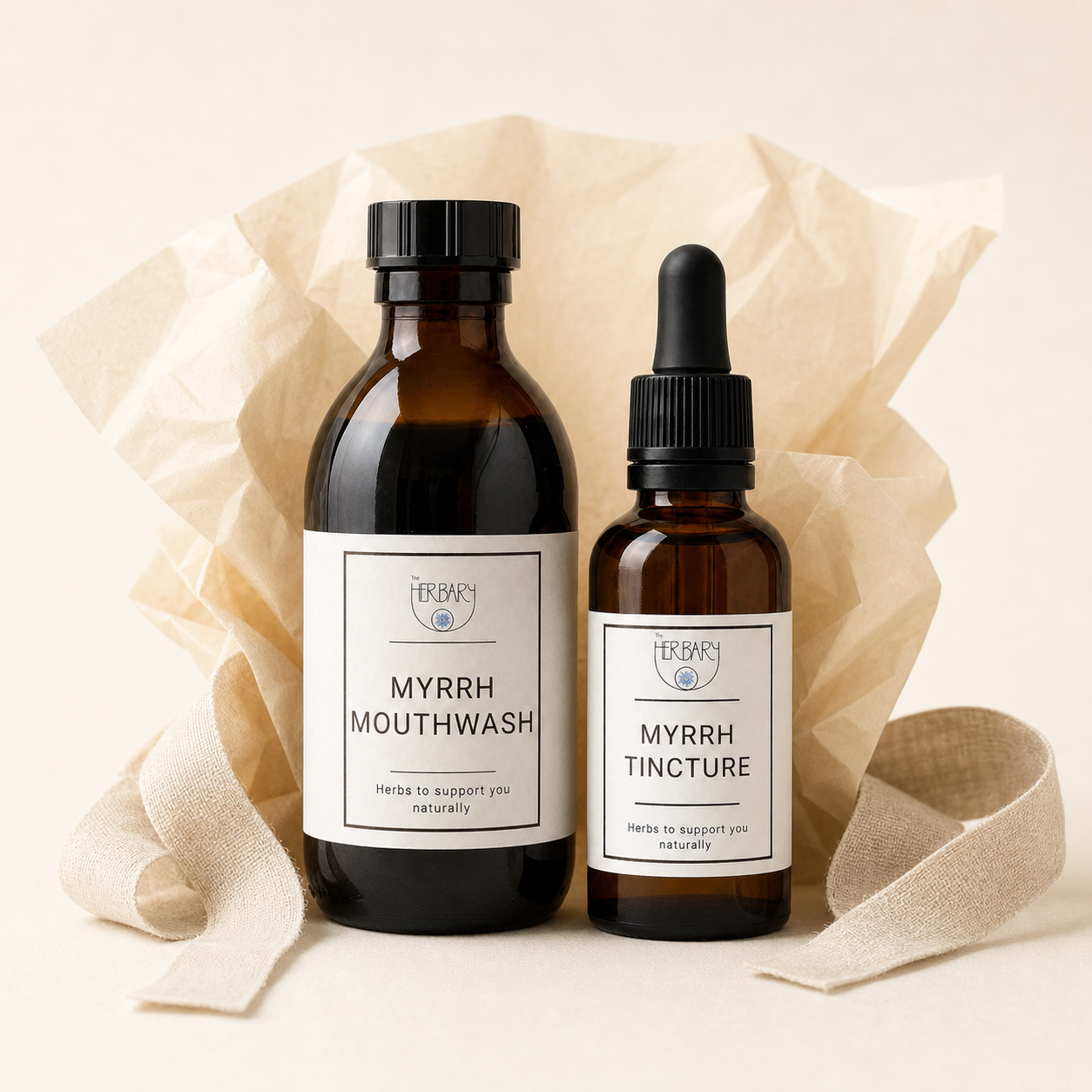 Fresh Mouth Care Set in a gift-ready arrangement