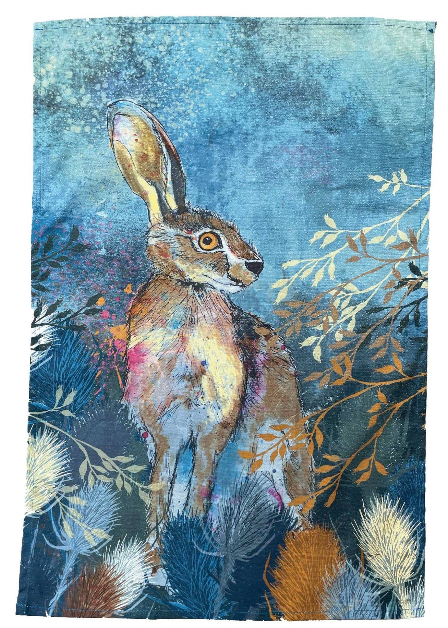 Hare Tea Towel - The Herbary