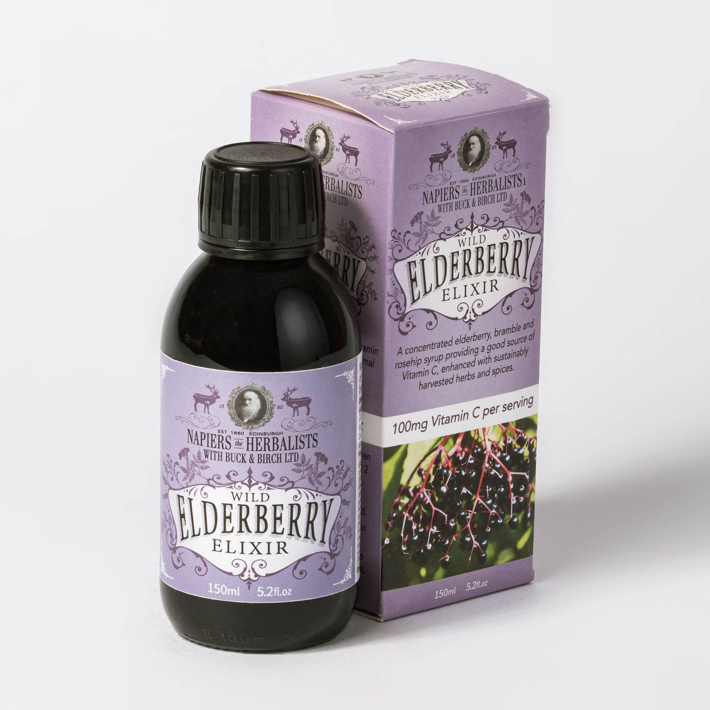 Napiers Wild Elderberry Elixir - The Herbary