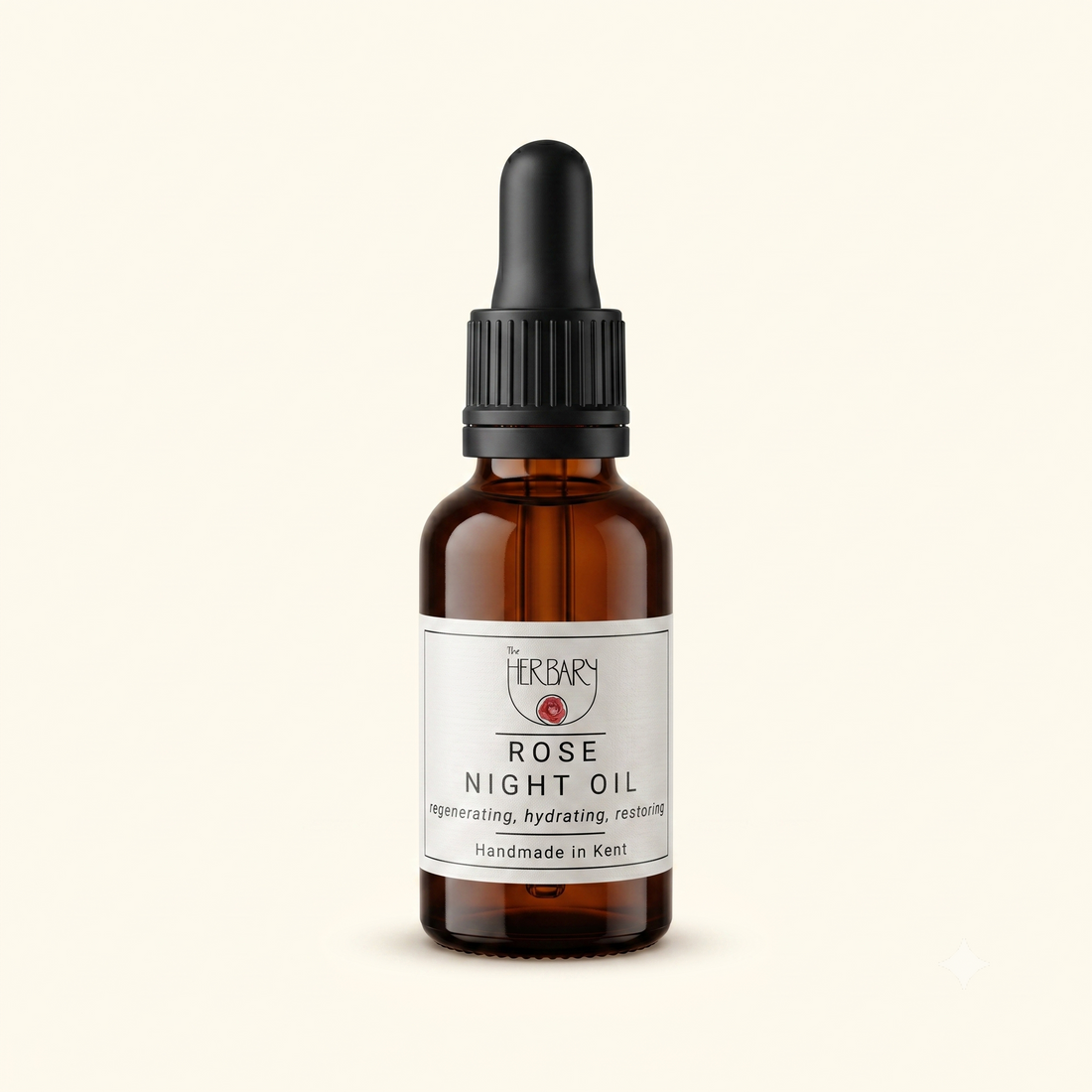 Rose Night Oil for a botanical evening skincare routine