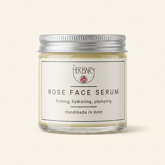 Rose Face Serum bottle from The Herbary
