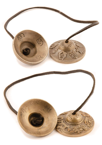 Bronze Patterned Tingsa Cymbals