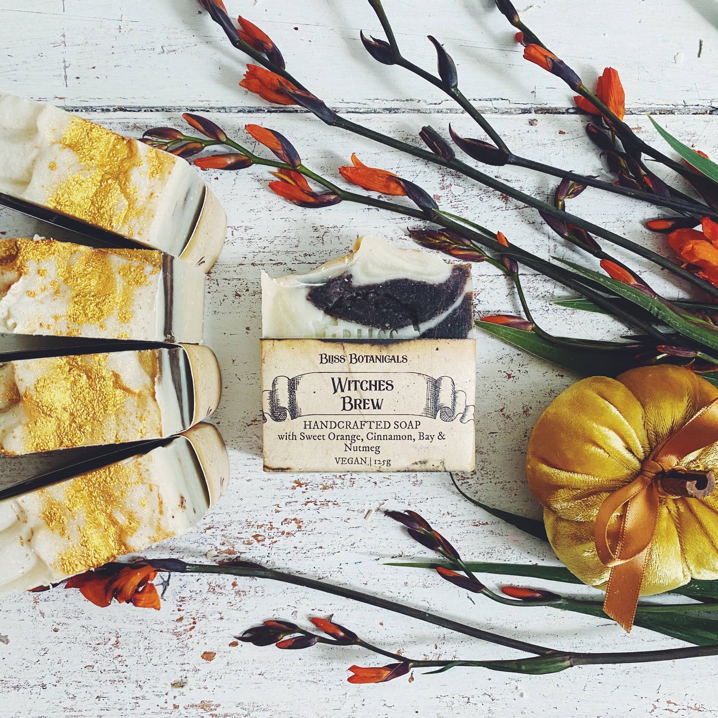 Witches Brew Soap - Sweet Orange, Cinnamon, Nutmeg and Bay