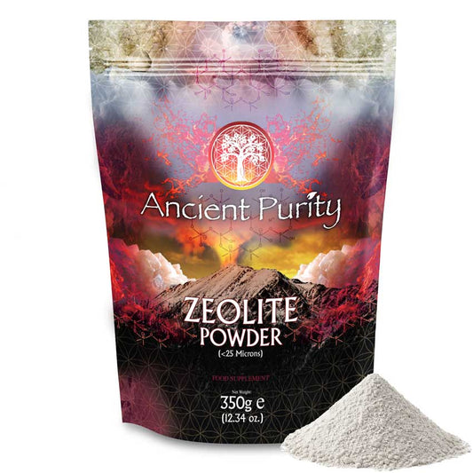 Zeolite Powder - 350g (< 25 Microns) HM Detox Cleanse