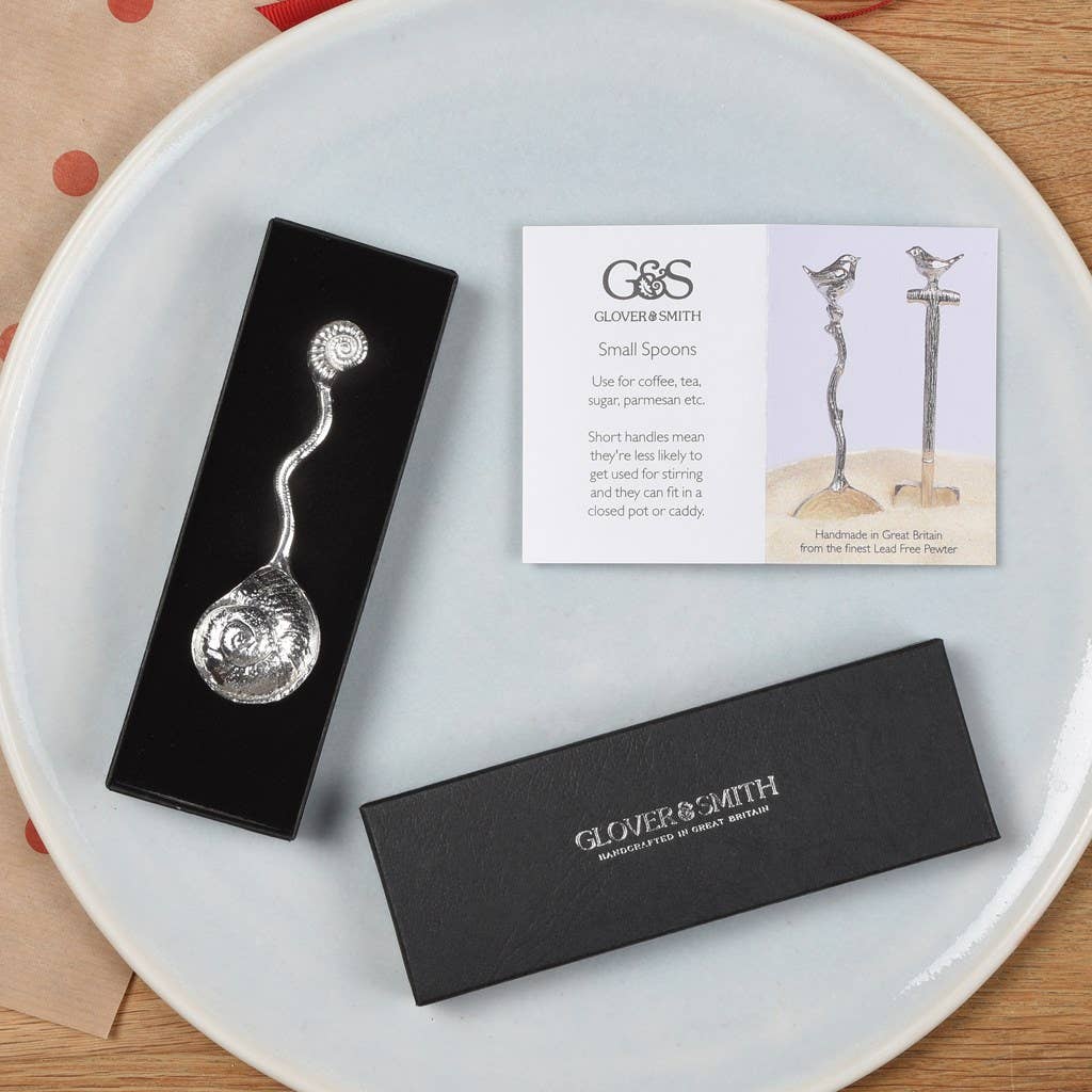 Ammonite Fossil Small Pewter Spoon