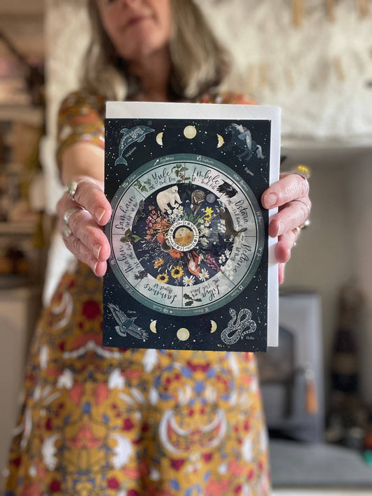 Wheel of the year product image from The Herbary