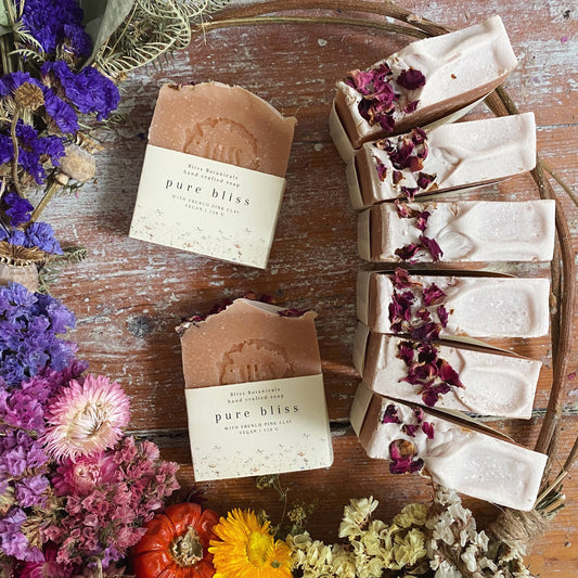 Pure Bliss Soap with French Pink Clay - Fragrance Free