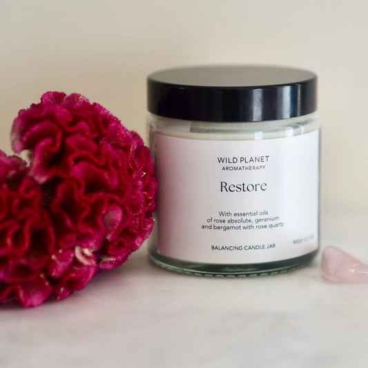 Restore Candle Jar product image from The Herbary