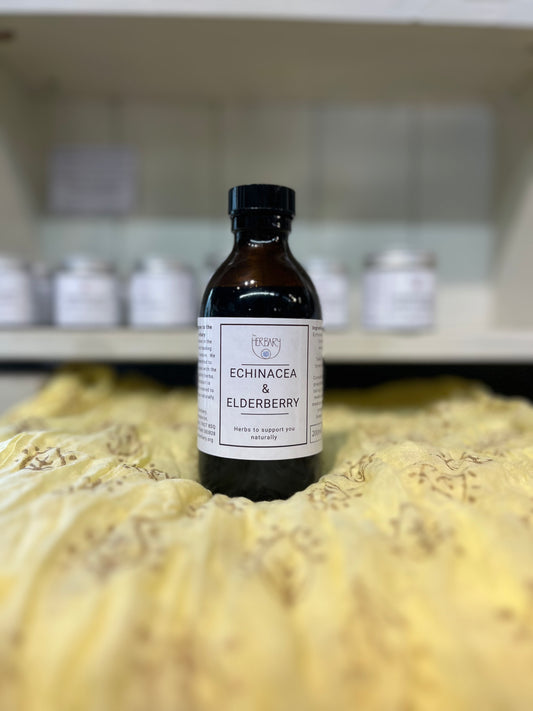 Echinacea and Elderberry Tincture