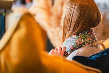 Garden Fern, Green Cotton Wheat Bag