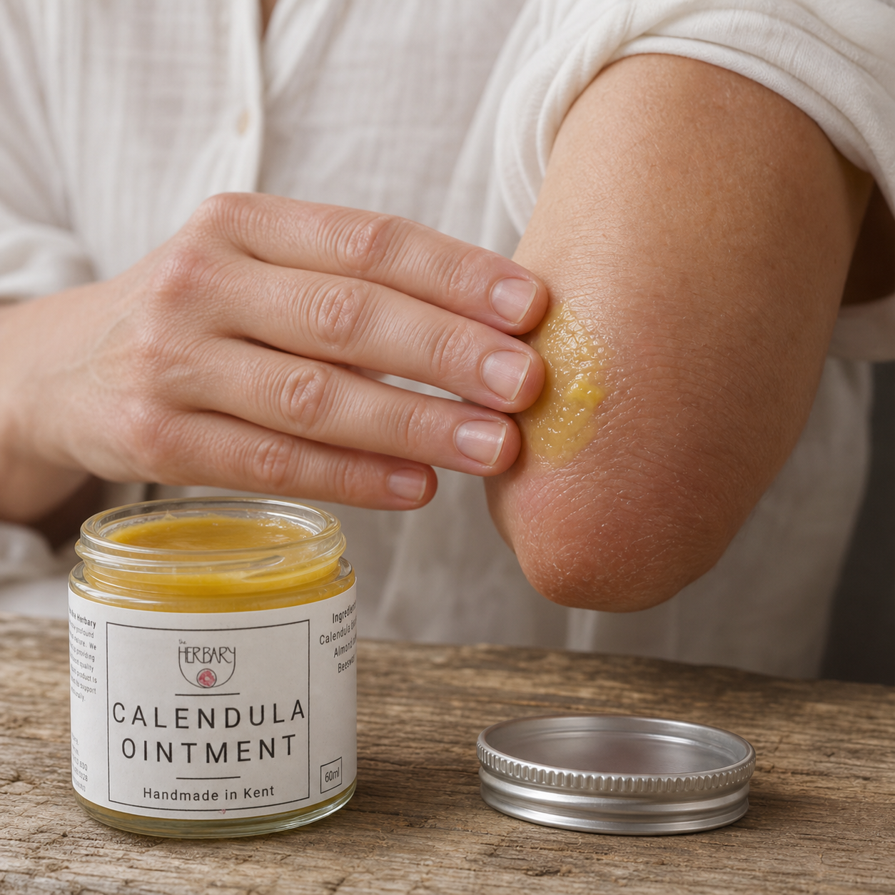Calendula Ointment — realistic use and application