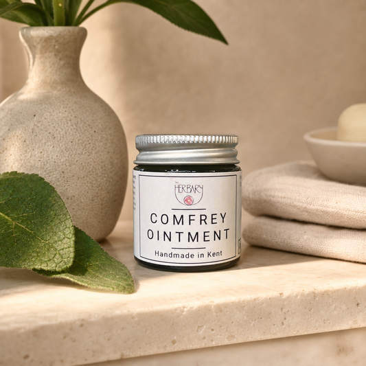Comfrey Ointment — premium lifestyle scene