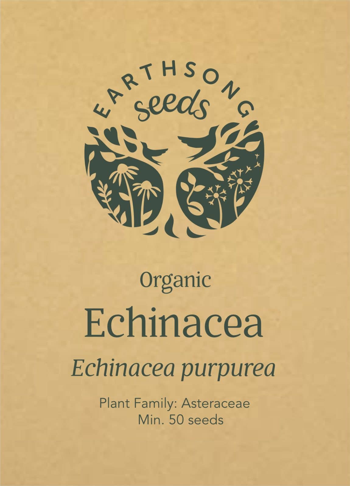 Echinacea Purpurea: Seed Pack - Organic