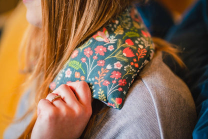 Garden Fern, Green Cotton Wheat Bag