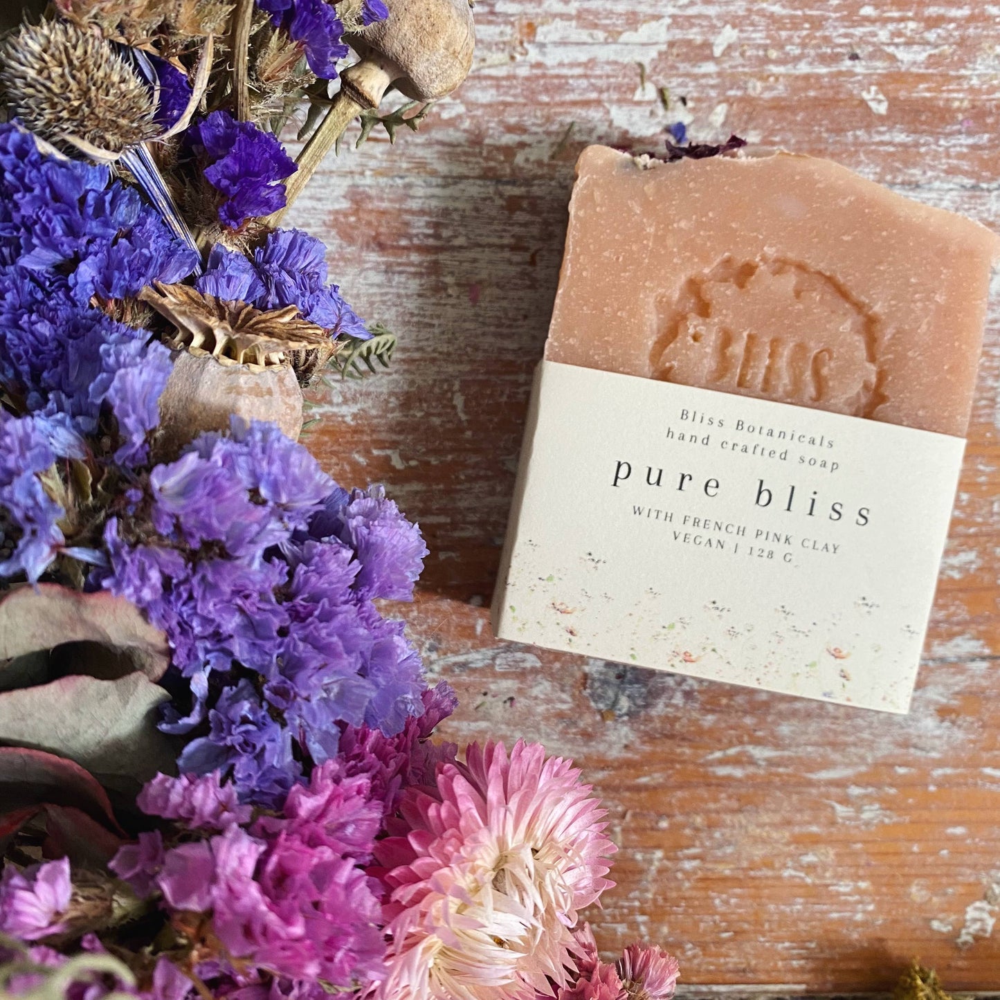 Pure Bliss Soap with French Pink Clay - Fragrance Free