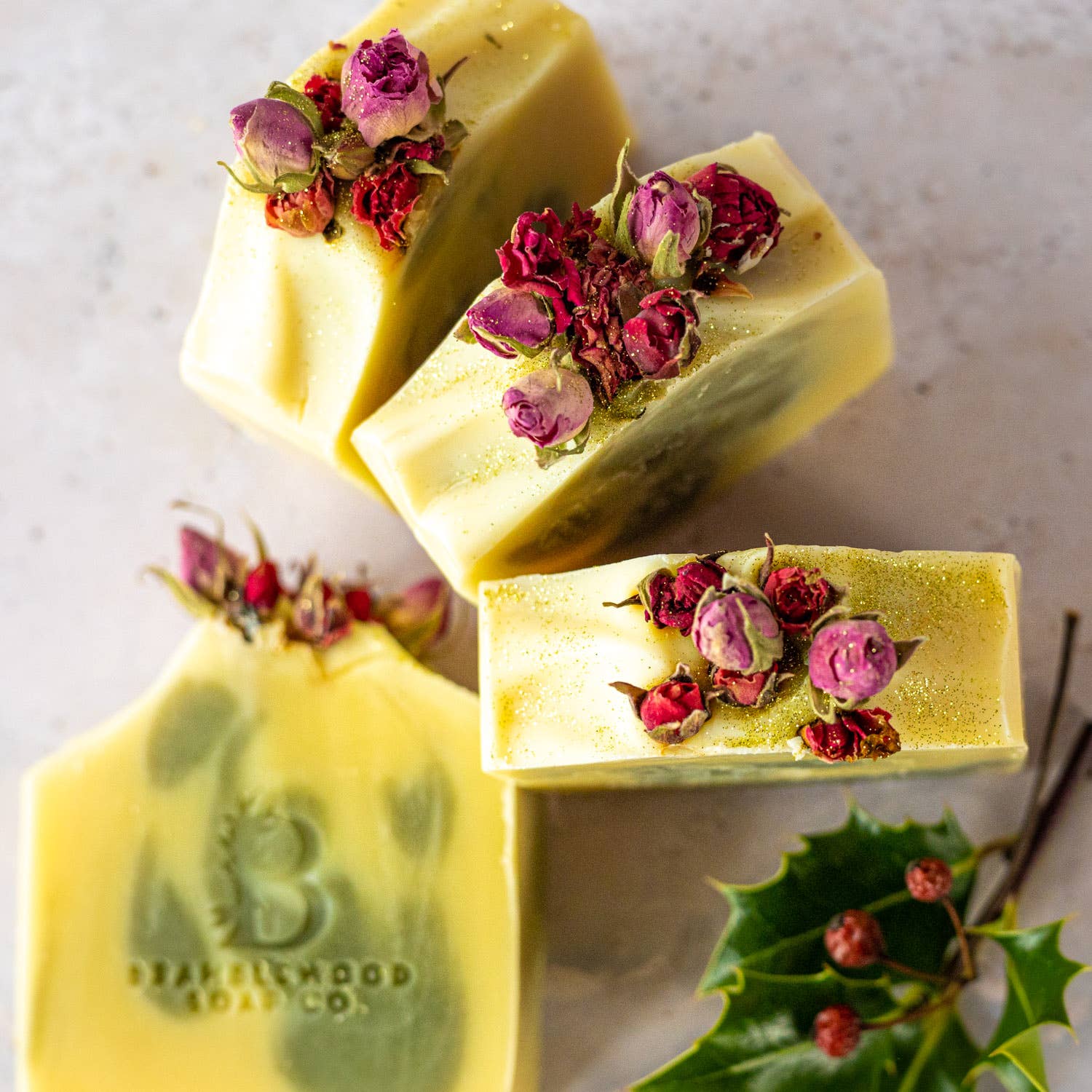 Festive: Frankincense & Myrrh Handmade Soap - The Herbary