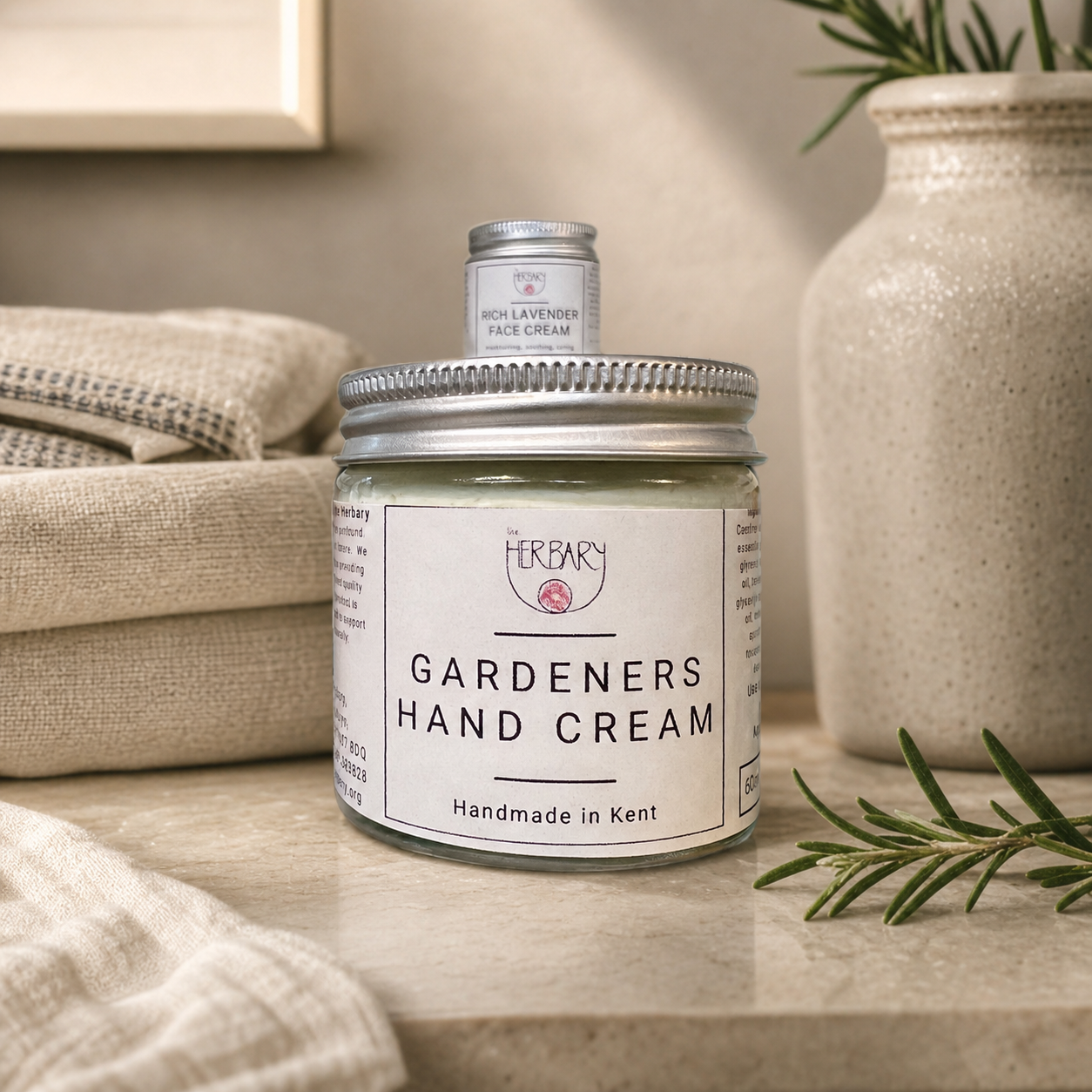 Gardeners Hand Cream — premium lifestyle scene