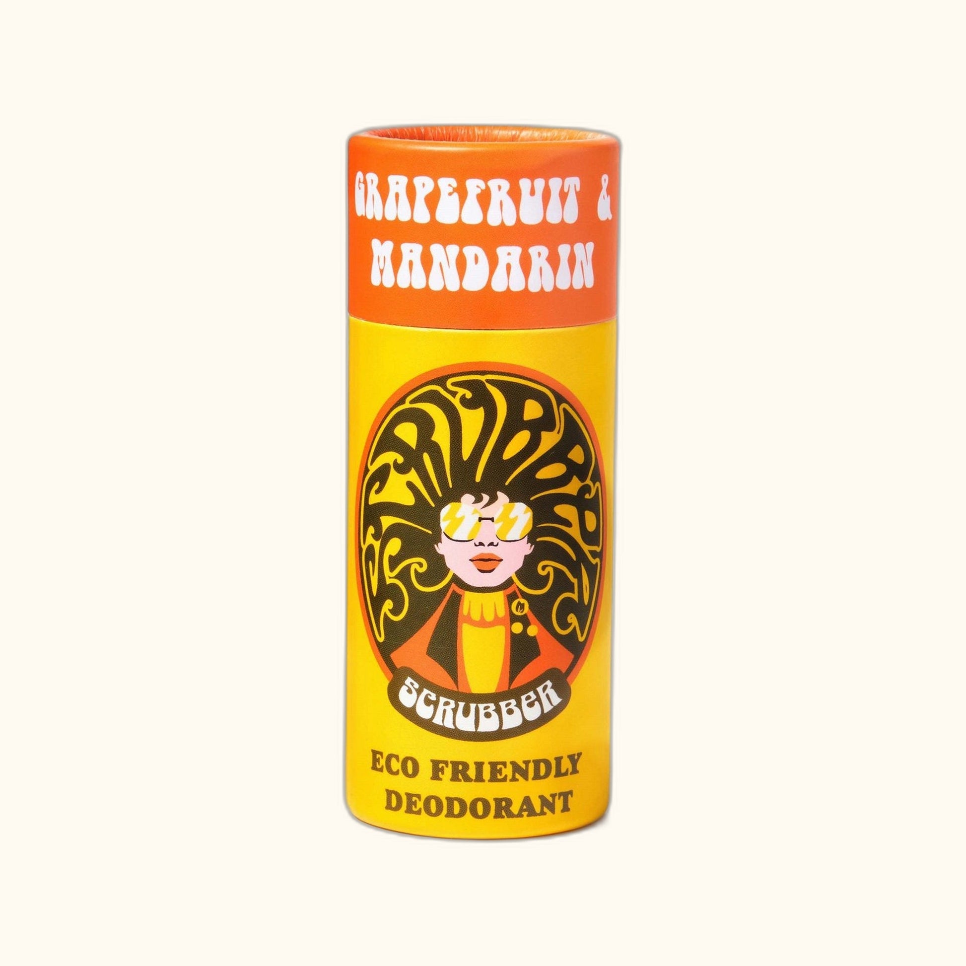 Grapefruit and Mandarin Normal on clear cream background