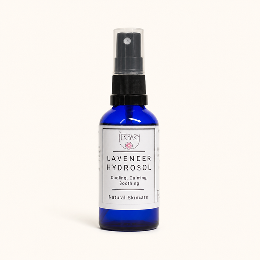 Lavender Hydrosol 50ml — clean product shot on warm cream