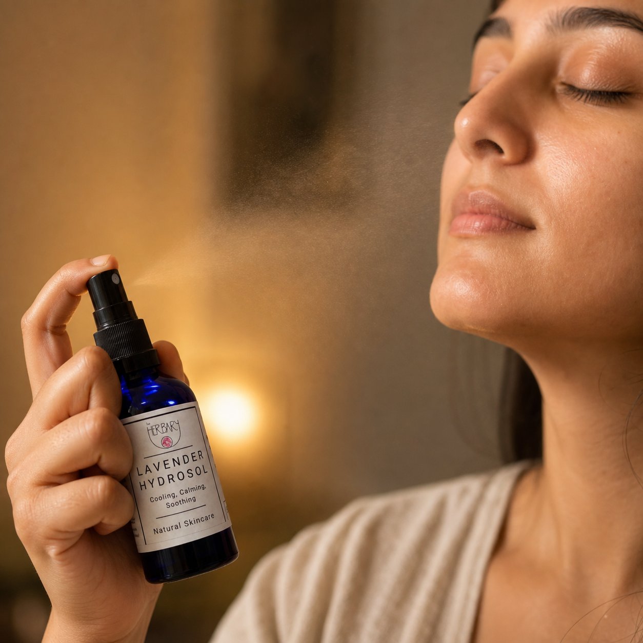 Lavender Hydrosol 50ml — realistic use and application