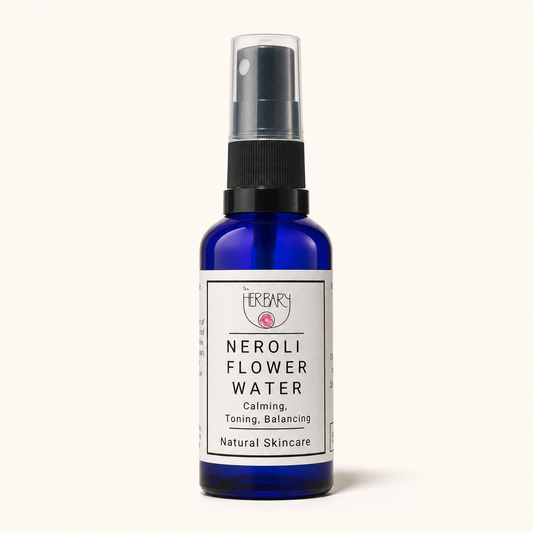 Neroli Hydrosol 50ml — clean product shot on warm cream