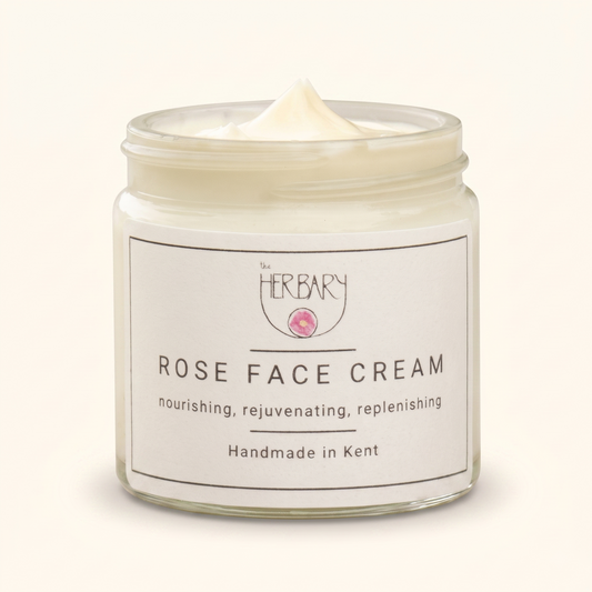 Rose Face Cream with Rosehip Oil & Rose Water