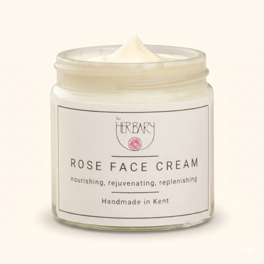 Rose Face Cream with Rosehip Oil & Rose Water