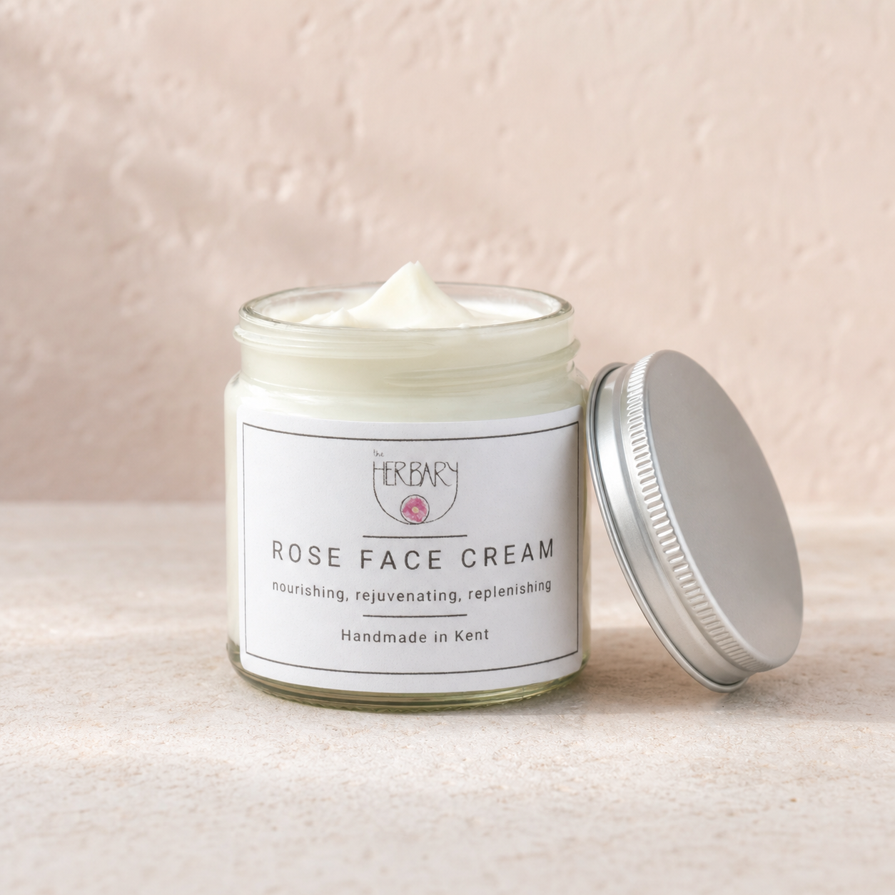 Rose Face Cream by The Herbary — clean product view