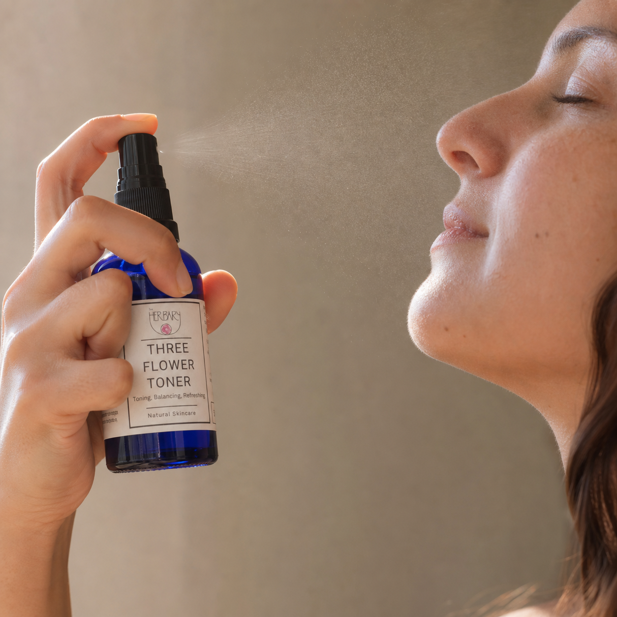 Three Flower Toner 50ml — realistic use and application